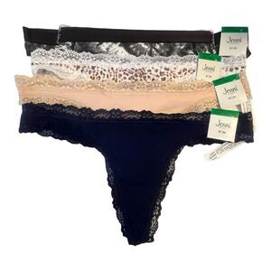 Jenni Thongs 4 Pieces Sz L